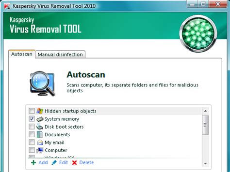 Kaspersky Virus Removal Tool v20.0.10.0 (14.08.2024 update) free ...