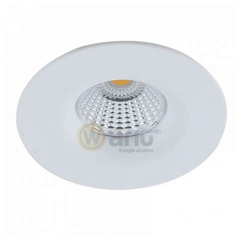 Foco Led Cob Embutido Redondo W Deco Led