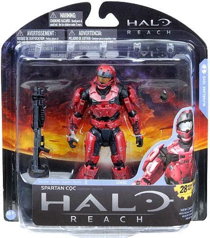 McFarlane Halo Reach Series 2 Spartan CQC Action Figure Red Walmart