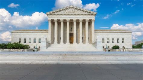 Constru O Da Corte Suprema Do Estados Unidos No Dia De Ver O No