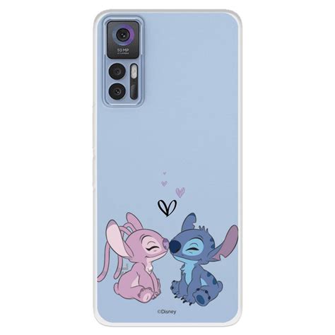 Funda Para Tcl G Oficial De Disney Angel Stitch Beso Lilo