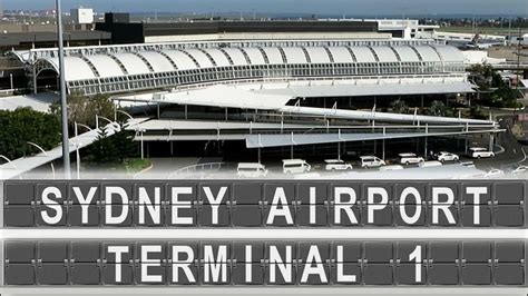 Sydney Airport - Terminal 1 | Arrival & Departure | Sydney airport, Airports terminal, Airport