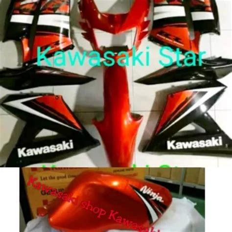 Jual Cover Body Full Fairing Full Set Sayap Ninja Rr New Orange Special