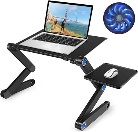 Buy Laptop Table, Adjustable Laptop Bed Table, Portable Laptop ...