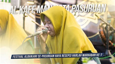 Al Kaff Fesban Marhaban Se Pasuruan Raya Resepsi Harlah Marhaban