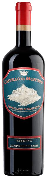 2000 Jacopo Biondi Santi Castello Di Montepo Riserva Morellino Di