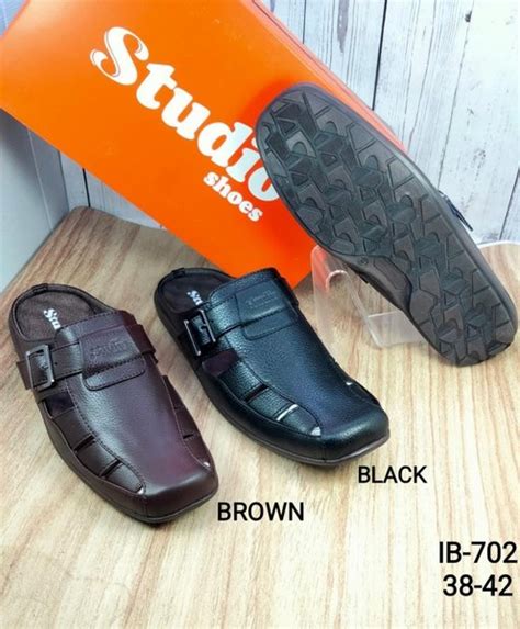 Jual SANDAL BUSTONG KULIT ASLI PRIA STUDIO IB 702 Di Lapak 88vinavino