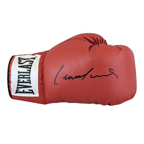 Lennox Lewis Signed Everlast Boxing Glove Beckett Pristine Auction