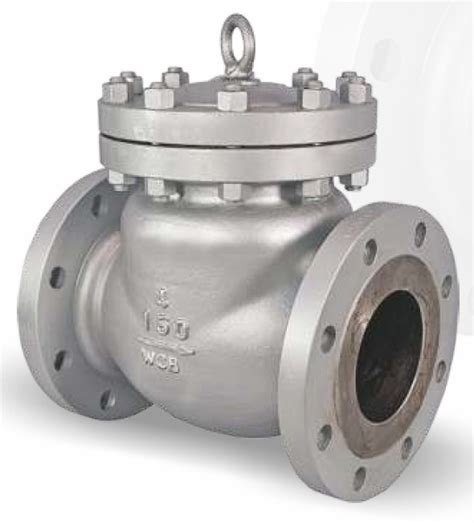 Manual Metal Swing Check Valve For Water Fitting Feature Casting