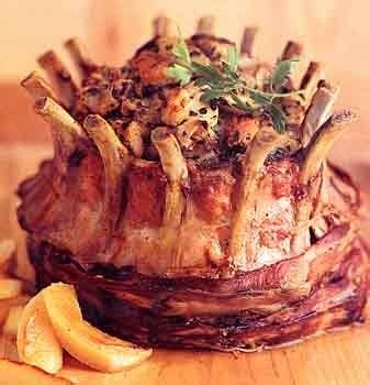 Recipe For Crown Roast Of Pork With Apple Stuffing