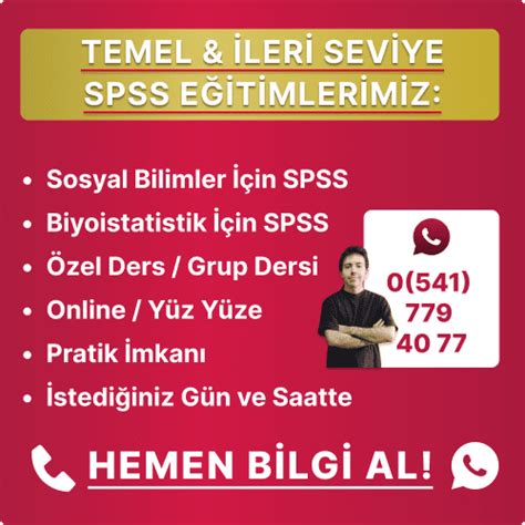 SPSS Ile Spearman Korelasyon Analizi Resimli SPSS YARDIMI