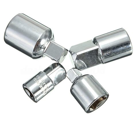 4pcs Ratchet Spanner Socket Adapter Converter Reducer Steel 12 Inch 1