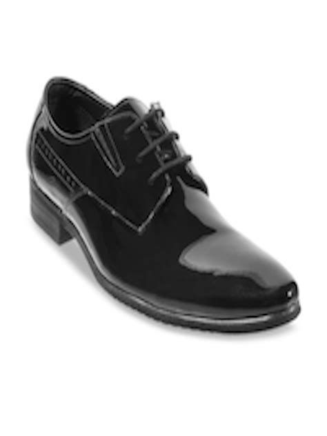 Buy Davinchi Men Black Solid Leather Formal Derbys Formal Shoes For