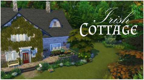 The Sims 4 Speedbuild Irish Cottage Youtube