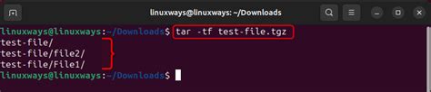 How To Unzip Tgz File Using The Terminal Linuxways