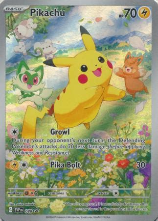 Pikachu Pokemon Scarlet Violet Promos Pokemon Trollandtoad