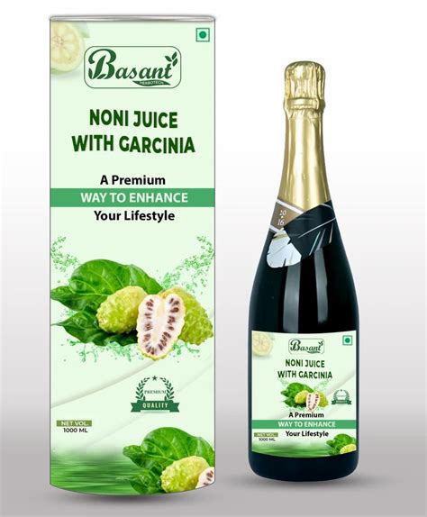 Natural Noni Juice With Garcinia Packaging Type Bottle Packaging