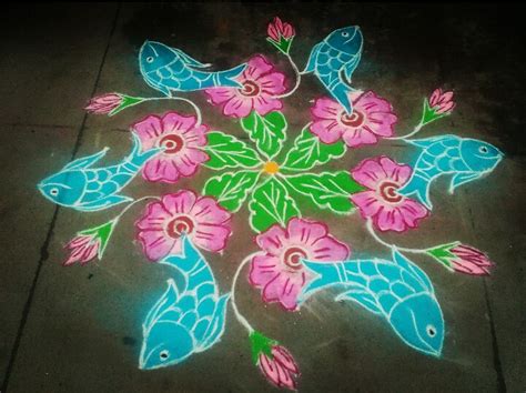 fish kolam – Kolams of India