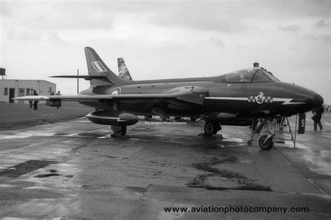 The Aviation Photo Company Hunter Hawker Raf 92 Squadron Hawker Hunter F6 Xg235s 1962