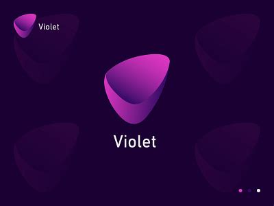 Violet Logo Design | Modern Flat Logo by Habibur Rahman Rakib on Dribbble