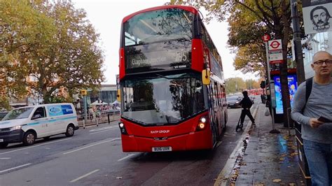 First Day With London United Route 295 Towards Clapham Junction Youtube