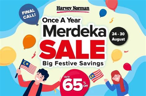 Aug Harvey Norman Merdeka Sale Everydayonsales