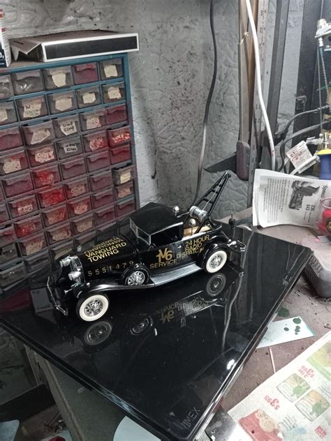 Cadillac V 16 Converted To A Tow Truck Model Cars Model Cars