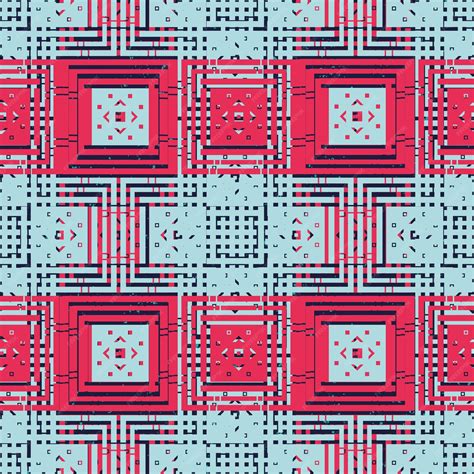 Premium Vector Abstract Squares Seamless Pattern Eps 10 Vector File