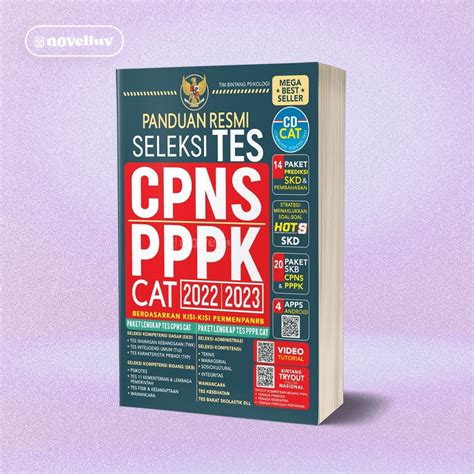 Jual Buku Panduan Resmi Tes Cpns And Pppk 2022 2023 Cd Shopee Indonesia