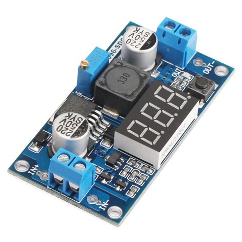 LM2596 2A Buck Step Down Power Converter Module DC 4 0 40 To 1 3 37V