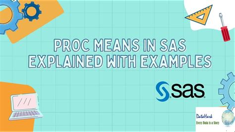 Proc Means In Sas Explained With Examples Youtube