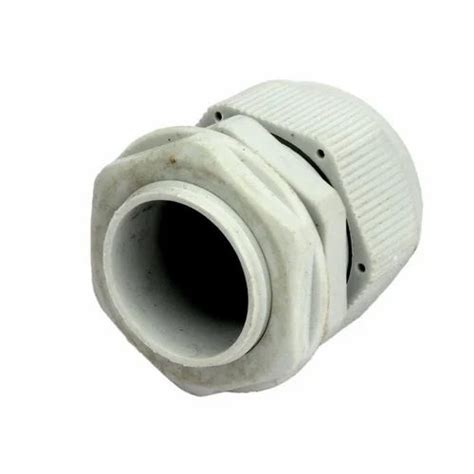 Pvc White Pg Cable Gland Ip At Piece In Samalkha Id