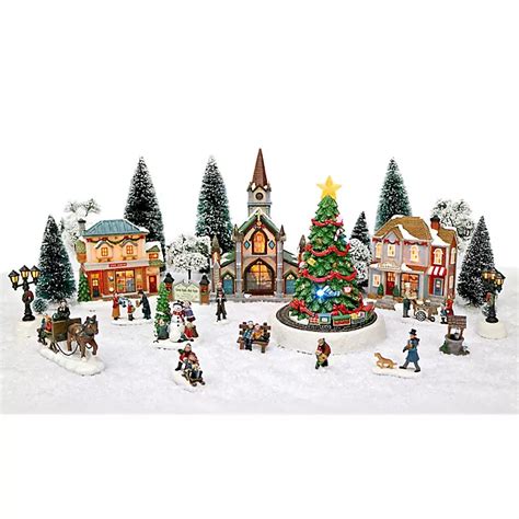 Lighted Christmas Village Sets | Christmas Crafts 2020