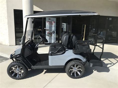 E Z Go Express Elite Lithium Golf Car Slate Peebles Golf Cars