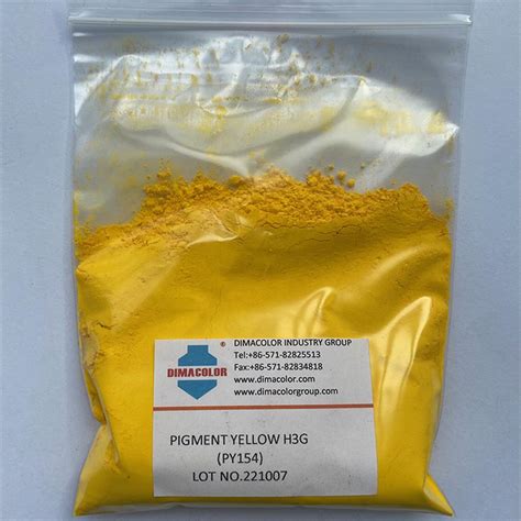 PIGMENT YELLOW H3G PIGMENT YELLOW 154 DIMACOLOR