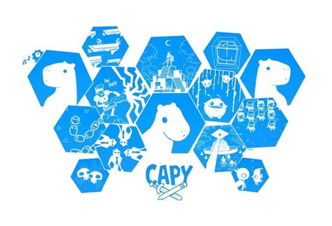 Capy Games Homage, an art print by Dominique Ferland | Graphic design ...