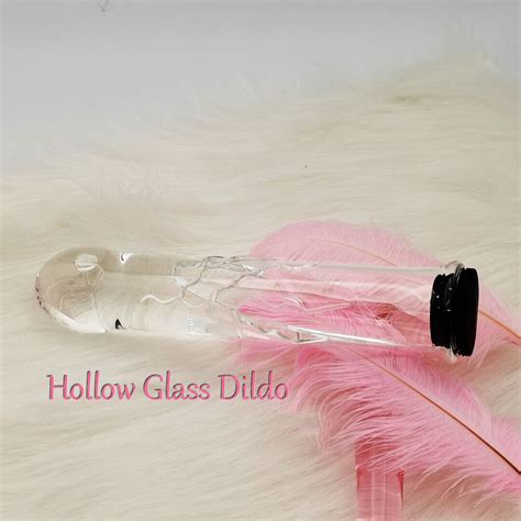 Hollow Glass Dildo Add Hot Ice Water Pyrex Anal Butt Massage Plug Penis Sex Toys EBay
