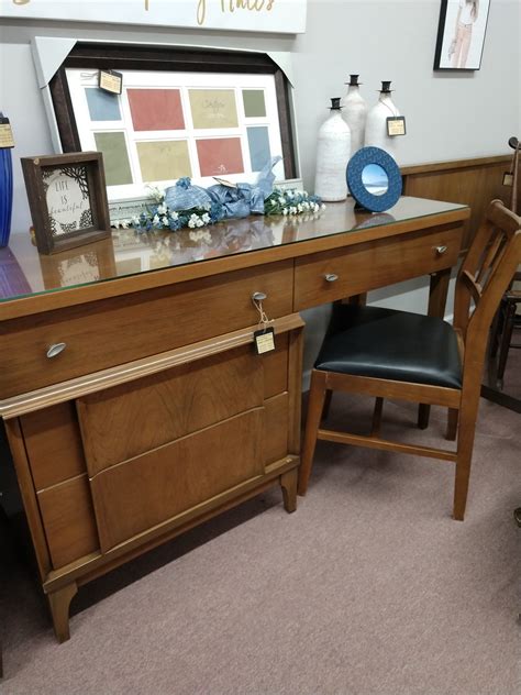 MCM Desk and Chair – New Leaf Consignment Plus