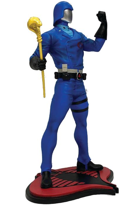 Gi Joe Cobra Commander Statue