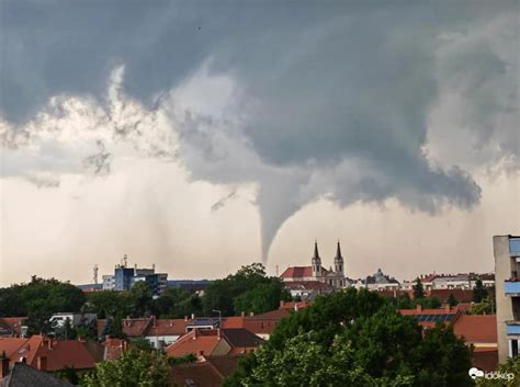 Video Tornado snimljen u Mađarskoj podignuta uzbuna