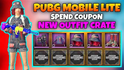 PUBG LITE NEW CRATE OPENING NEW OUTFIT CRATE OPENING CREATE OPENING