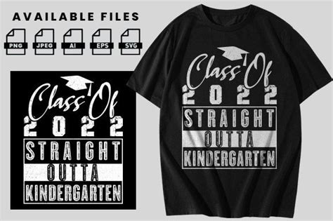 Straight Outta Kindergarten T Shirtl Graphic By Gomdrashedulislam