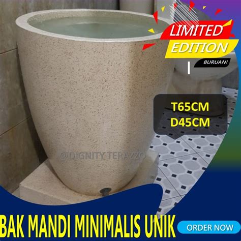 Jual Ember Bak Mandi Teraso Marmer Minimalis Keramik Batu Alam Dignity