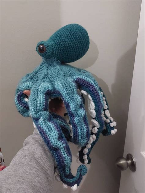 Realistic Octopus Crochet Pattern By Crafty Intentions Digital Etsy