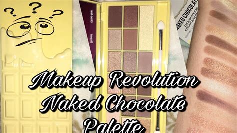 Makeup Revolution Naked Chocolate Palette Swatches Demo Review