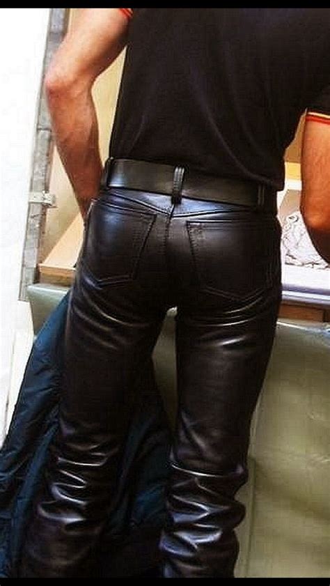 N A Mens Leather Pants Tight Leather Pants Leather Gear Leather Outfit Denim Fashion