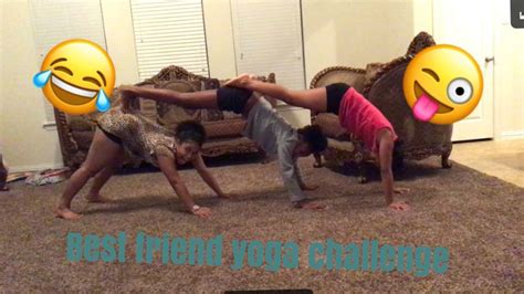 Best friend yoga challenge - YouTube