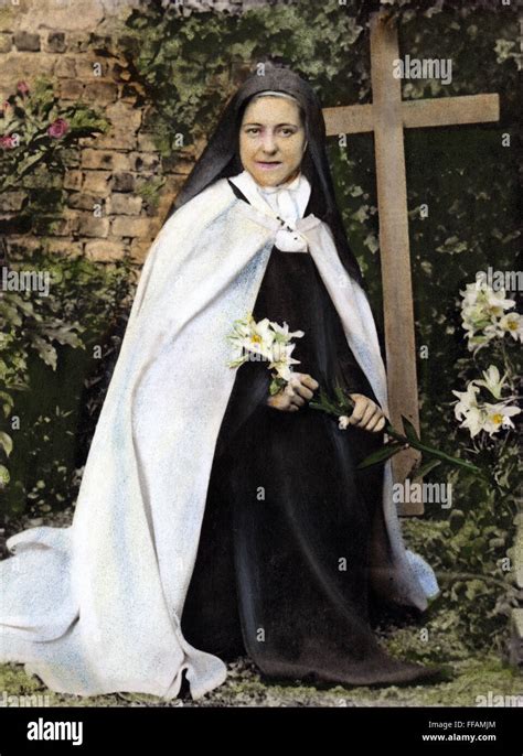 SAINT THRSE DE LISIEUX N 1873 1897 French Carmelite Nun And Author