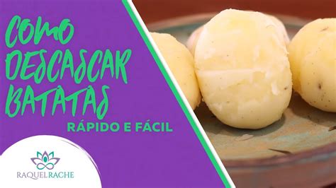 Como Descascar Batatas de Forma Simples e Rápida Dicas Veganas YouTube