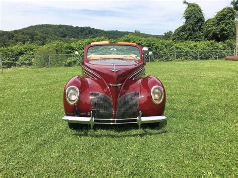 1939 Lincoln Zephyr Convertible Coupe Classic Lincoln MKZ Zephyr 1939